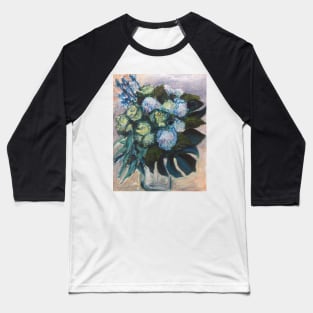 Hydrangeas & Kale Baseball T-Shirt